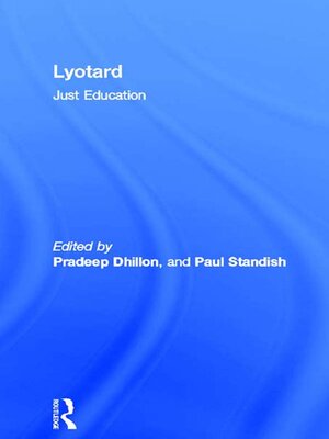 cover image of Lyotard